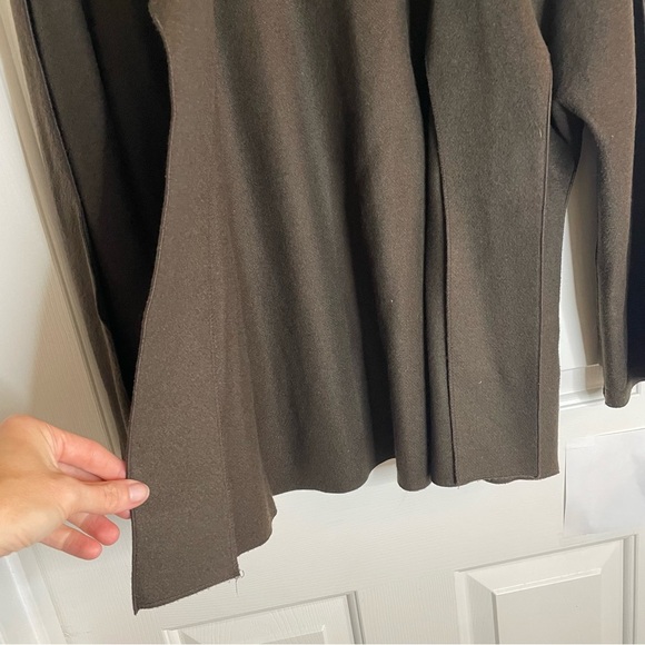 Vtg Magid Bernard Brown Shawl Collar Blazer Relaxed fit neutral capsule layer - Picture 3 of 7